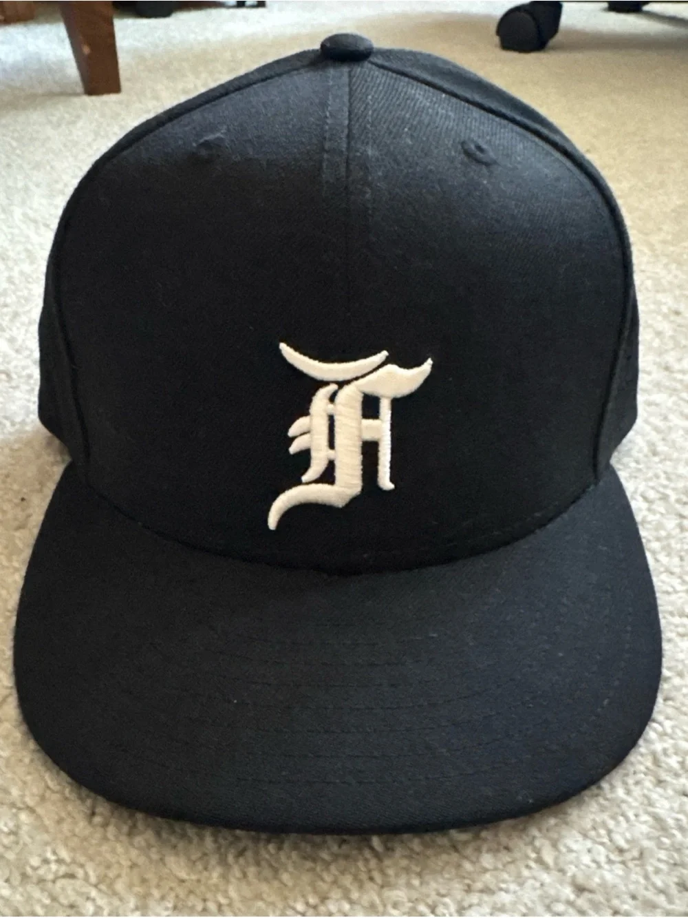 New Era Fear of God Fitted Hat 7 1/2 59Fifty Fitted Baseball Hat